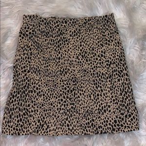 Brandy Melville Cheetah skirt